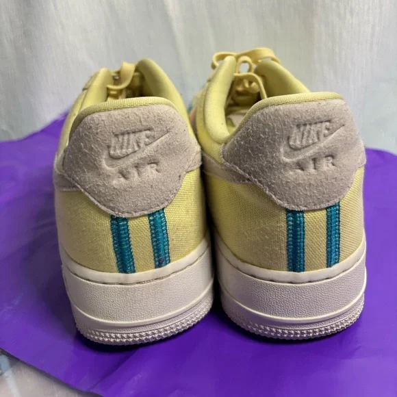 Nike Air Yellow Sneakers Size 9 - Picture 3 of 5